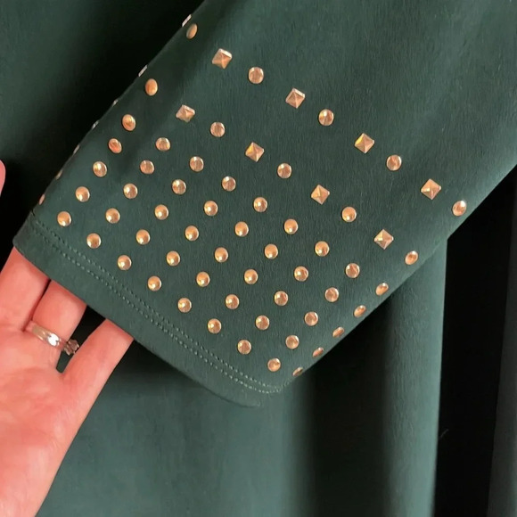 Jessica Howard Green Slip Dress Size 10 - Picture 2 of 5